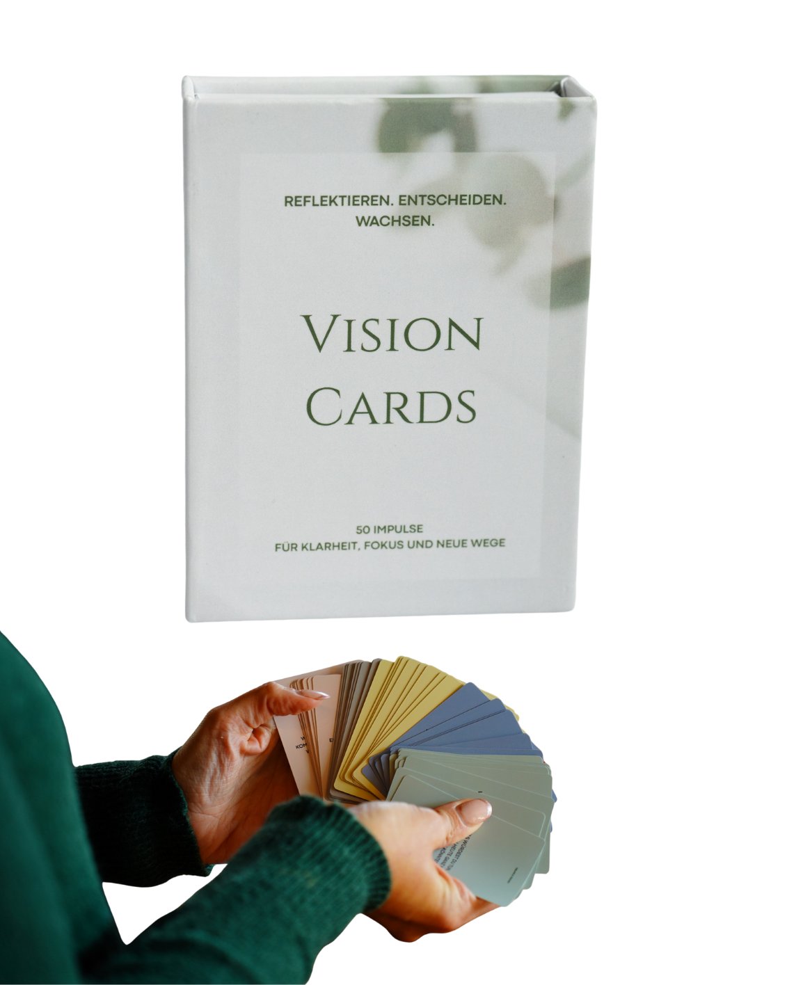 Vision Cards – 50 Inspirationskarten für Klarheit & Fokus