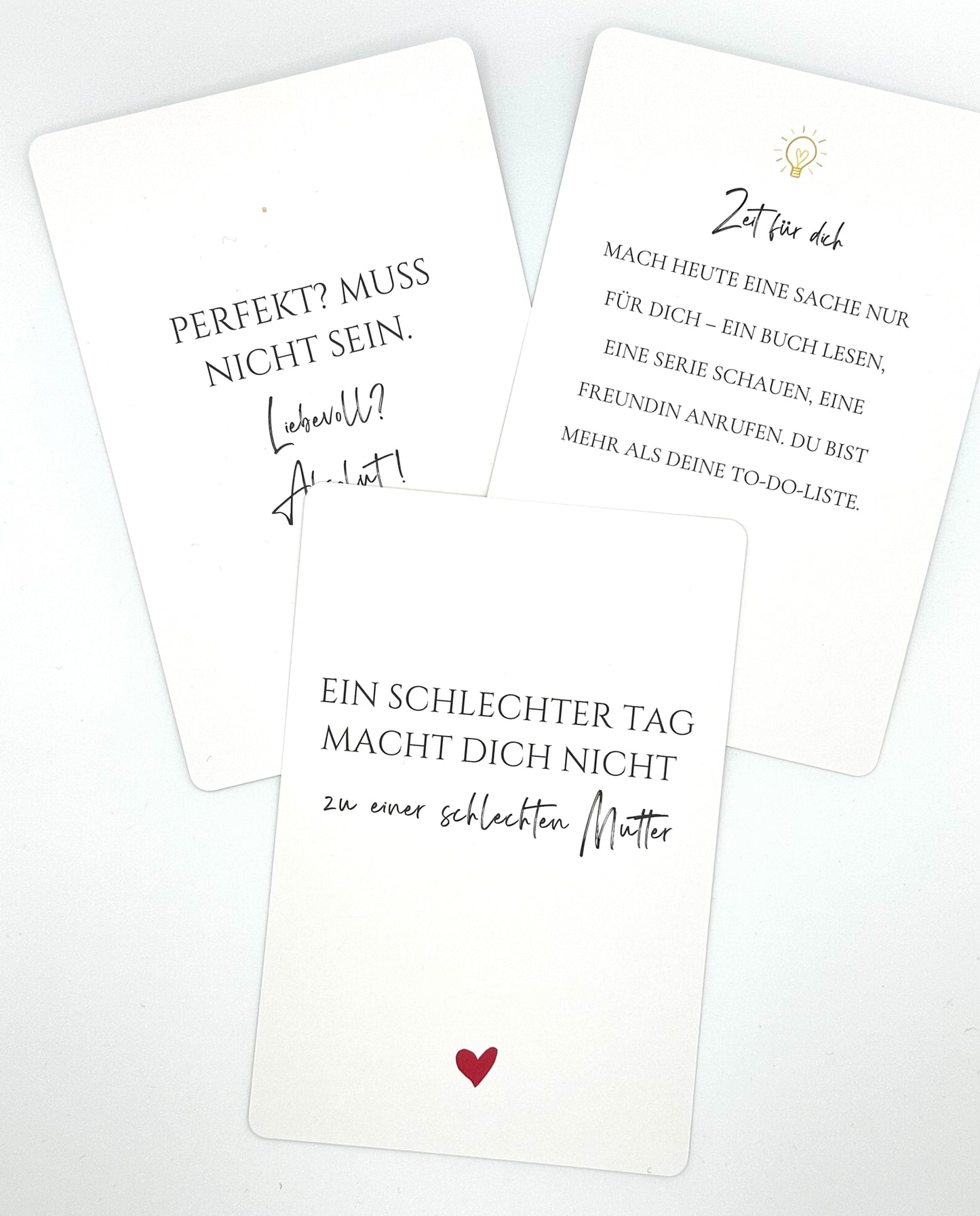 Mama Karten Box – 40 liebevolle Motivationskarten für den Mama-Alltag – Geschenk zur Geburt