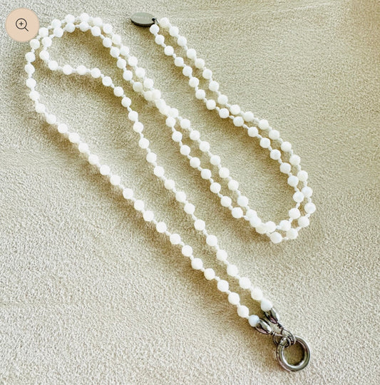 Perlmuttkette - 80cm