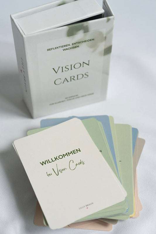 Vision Cards – 50 Inspirationskarten für Klarheit & Fokus