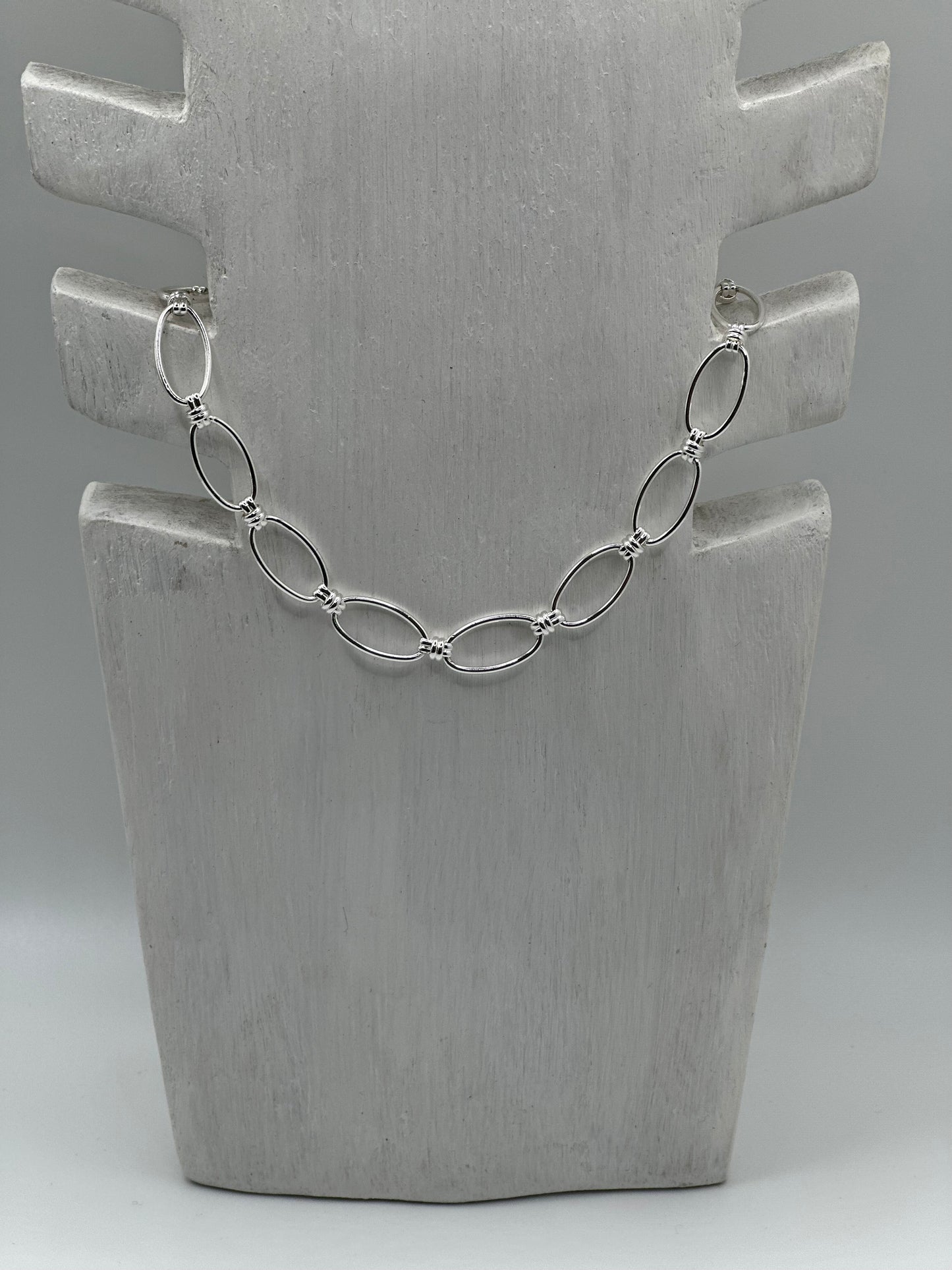 Elegante layering Kette - Modeschmuck in Gold und Silber 40cm Länge + Verlängerung