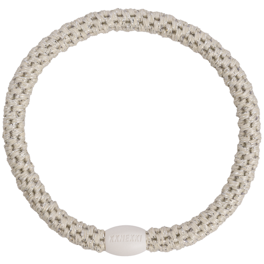 KKNEKKI - slim ivory glitter