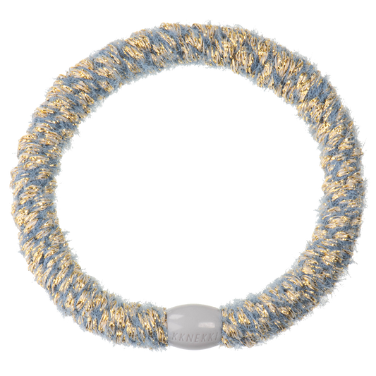 KKNEKKI - velvet glitter jeansblue