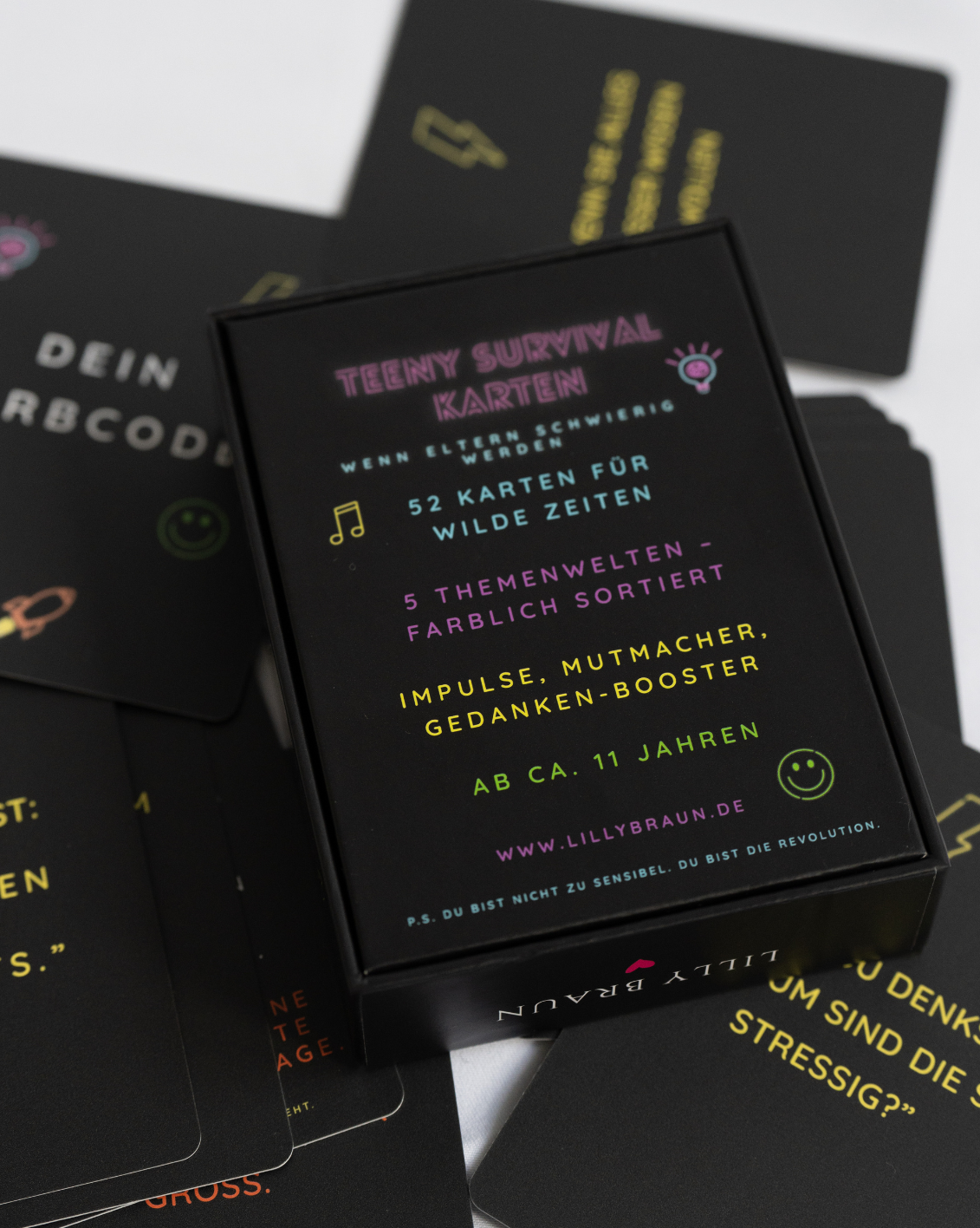 Teeny Box – 50 Impulskarten für starke Gedanken & gute Laune